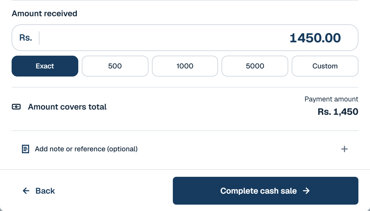 Actual SajiloGalla payment review for the same Rs. 1,450 example sale